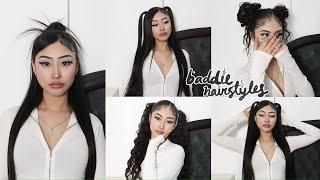 baddie hairstyles / MIS PEINADOS FAVORITOS (paso a paso)