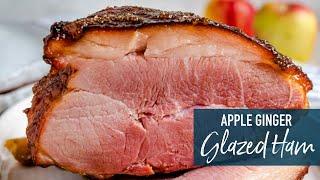 Apple Ginger Glazed Ham!