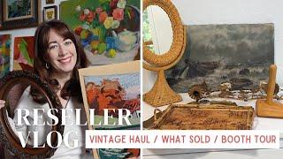 Vintage Thrift Haul | What Sold on Etsy | Antique Booth Tour