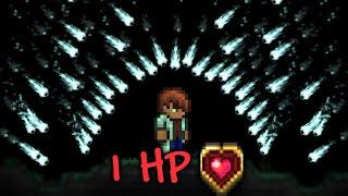 Can you beat Terraria Master Mode with just 1hp?