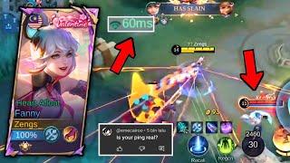 UNBELIEVABLE! FANNY MONTAGE ON 60-50 MS!!? PART 2 | MLBB