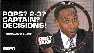 Stephen’s A-List: What is Bronny going to call LeBron? POPS?! | First Take