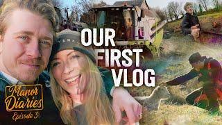 BEHIND THE SCENES ! At our COTSWOLD MANOR! Manor Diaries Ep 3