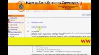 www.hssc.gov.in | Haryana Staff Selection Commission | Latest news | Results