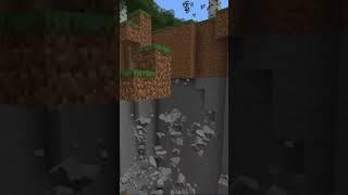 Satisfying Cave Removal! #minecraft  #mods #satisfying  #cool #fun