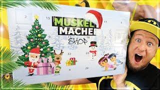 Adventskalender MUSKEL MACHER Deutsch Unboxing BenMasterful