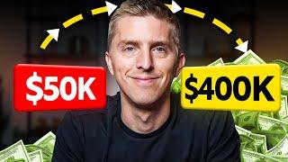 I turned $50k into $400k (following a proven playbook)