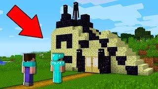 Minecraft Battle: Noob Found Enderman House base Noob vs Pro