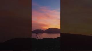 Colorful sunsets in Cinque Terre  #shorts #italy #travel #portofino #lifestyle #sunset