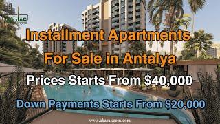 Installment Apartments For Sale in Antalya | Installment Property in Turkey