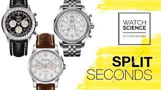 Split Seconds: Watch Science Throwback - Breitling B01 Movement Watches