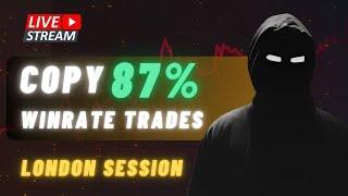 FOREX LIVE TRADING | 87% Win Rate Trades: XAUUSD/GBPJPY | LONDON Session | 15/01/25