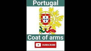 Portugal Map, Portugal flag, Portugal coat of arms #português #shorts #map #flagRepública Portuguesa