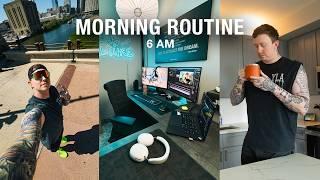 6AM MORNING ROUTINE | Productive, Healthy Habits, Content Creation