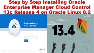 OEM 13.4-Installing Oracle Enterprise Manager Cloud Control 13c Release 4 on Oracle Linux 8.2- Part2