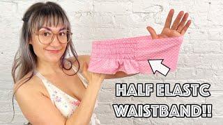 Half Elastic Waistband Tutorial Sew It Like A Pro!