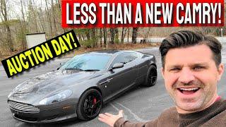 I bought a $215,000 Aston Martin V12 DB9 at a Dealer Aucton - Flying Wheels