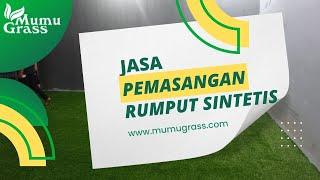 Pemasangan Rumput Sintetis Taman Outdoor Indoor