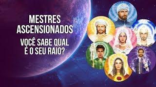 MESTRES ASCENSIONADOS - Descubra aqui o seu raio de missão de vida