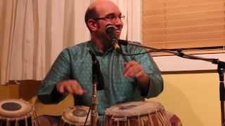 Benarsi Tabla Solo in Teentaal (excerpts) - Shawn Mativetsky