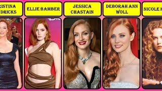 Top 20 most beautiful red head actresses in 2023