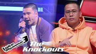 Error : " ငါမှန်တယ် " | The Knockouts, Week 12 - The Voice Myanmar Season 3, 2020
