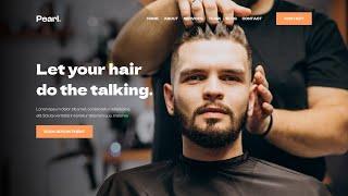 Build a website for a hair salon using Html, CSS, and Bootstrap / Bootstrap website design tutorial