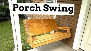 Oak Tree into Porch Swing