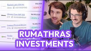 SO reich ist Streamer RUMATHRA! | Live Portfolio Check mit @Rumathra