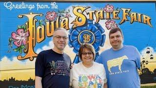 Iowa State Fair 2024 | JR’s South Pork | Agricultural Building | Craig Does Spin Art | Blown Glass