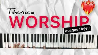 Técnica para Tocar Worship - Abertura de Acordes (Voicings) Aula Teclado Passo a Passo