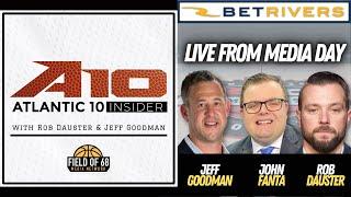 INTRODUCING THE ATLANTIC 10 INSIDER PODCAST! Join the Field of 68 crew LIVE from A-10 media day!