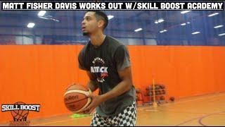 Matt Fisher-Davis Works Out w/ Coach Dexter Jenkins Skill Boost Academy! NBA G League | Pro in Chile