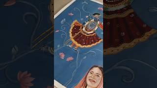 Krishna प्रेमी Portrait Castomise #krishna #portrait #shorts