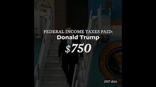 Biden campaign reacts to Trump's $750 income tax payment