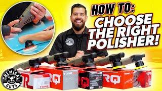 Rotary Vs Dual Action - Which is the right polisher for the job? TORQ Machine Polisher Guide 2023