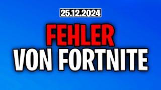 Fortnite Daily Item Shop 25.12.2024 | FEHLER | Shop von heute 25.12.2024