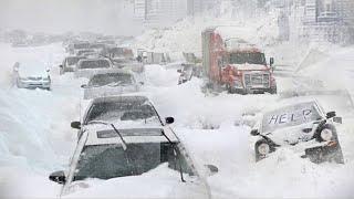 Chaos in Canada Today! Brutal Snow Storm Causing Major Incident in Saskatchewan