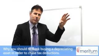 Chasing a tax deduction? Avoid depreciating assets.