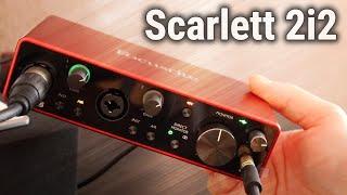 Focusrite Scarlett 2i2 3rd Gen Audio Interface Test german