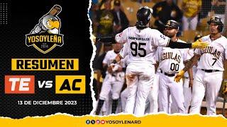 RESUMEN: ÁGUILAS VENCEN Y ENVIAN AL SOTANO A LOS TOROS DEL ESTE