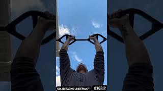 Tgrip Pull-up Bar body weight training rack. #tgrip #fitness #calisthenics #pullups #gymlife