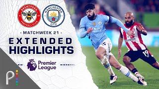 Brentford v. Manchester City | PREMIER LEAGUE HIGHLIGHTS | 1/14/2025 | NBC Sports