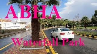 Waterfall Park (4K) | Abha City | Kingdom of Saudi Arabia