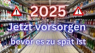 Crisis preparedness 2025: You MUST get these 40+ supermarket items NOW!"