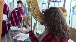 2017 12 03 SJTG ‘Contemplation’ by Henriette Renié performed by Allison Allport on the harp