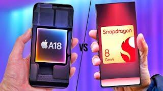 Apple A18 Pro vs Snapdragon 8 Gen 4 - Apple Should Be WORRIED!