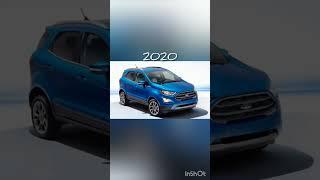 FORD ECOSPORT EVOLUTION FROM 2013-2022#shorts#trending#arunpanwar#hergarage#sanscarisumit#FORD