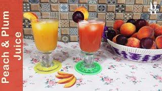 Peach & Plum Juice | Summer 2022 | By BiyaJay