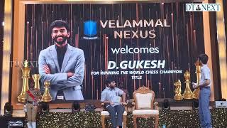 Velammal celebrates its own - chess prodigy Gukesh